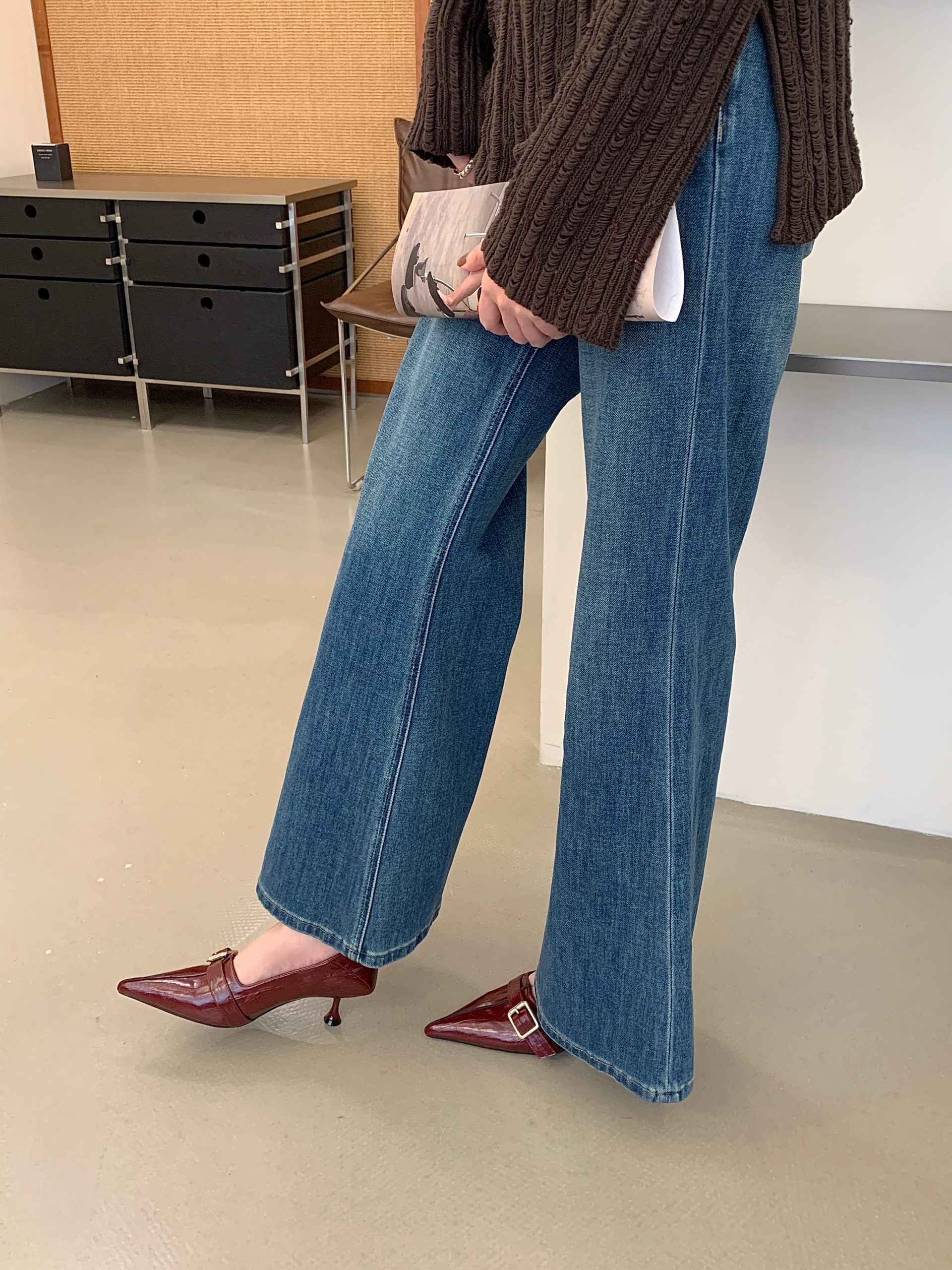 2026 New Style Thin Heel High Heel Buckle Slip-On Elegant Fashion Commuter French Shallow Mouth Women’s Shoes